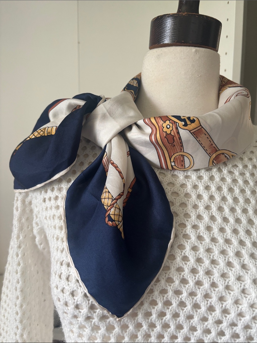 J.D’ORMONT scarf silk.